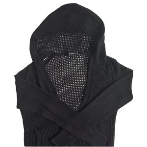 T Alexander Wang hooded V neck cardigan